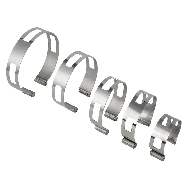 For Welding And Fabrication Projects Exhaust Tacking Band Clamp-On Stainless Steel Exhaust Pipe Clamps Clip 2\