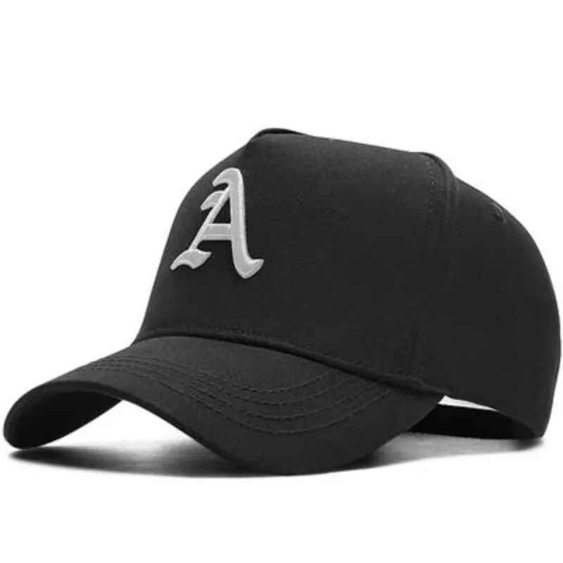 Fashion A Letter Embroidery Baseball Caps Spring and Autumn Outdoor Adjustable Casual Hats Sunscreen Hat