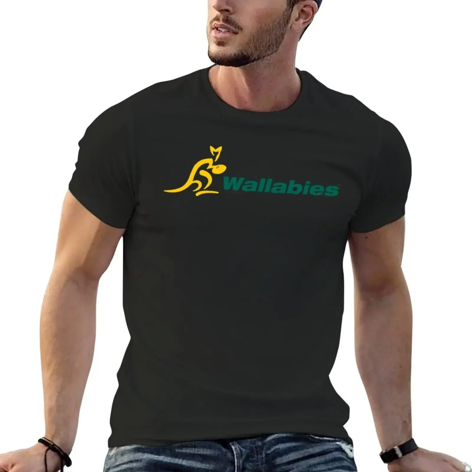 The Wallabies T-Shirt custom shirt cheap stuff man t shirt anime stuff heavy weight t shirts for men