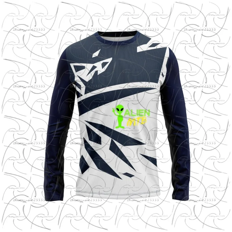 

Модная спортивная велосипедная одежда с длинным рукавом 2026 года, гоночная спортивная одежда с принтом, защитная от солнца одежда для велоспорта по бездорожью