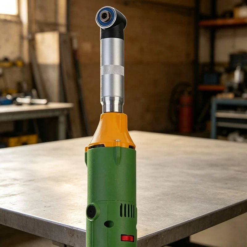 Industrial 90 Degree Right Angle Electric Die Grinder 6-Speed 3mm Chuck Multi-function Polishing Cutting for Mold Tile Stone