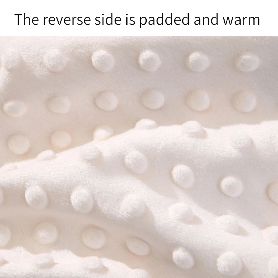 قطعة واحدة من بطانية فائقة النعومة ومريحة، لحاف صغير مهدئ لحديثي الولادة، بطانية صغيرة ثلاثية الأبعاد، مناسبة استخدام متعددة الوظائف وعالمية لجميع المواسم، هدية مثالية لاستحمام الطفل للأطفال.