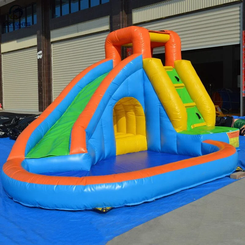 

Giant Water Slide, Inflatable Slider for Swimming Pool Made by Airtight Company