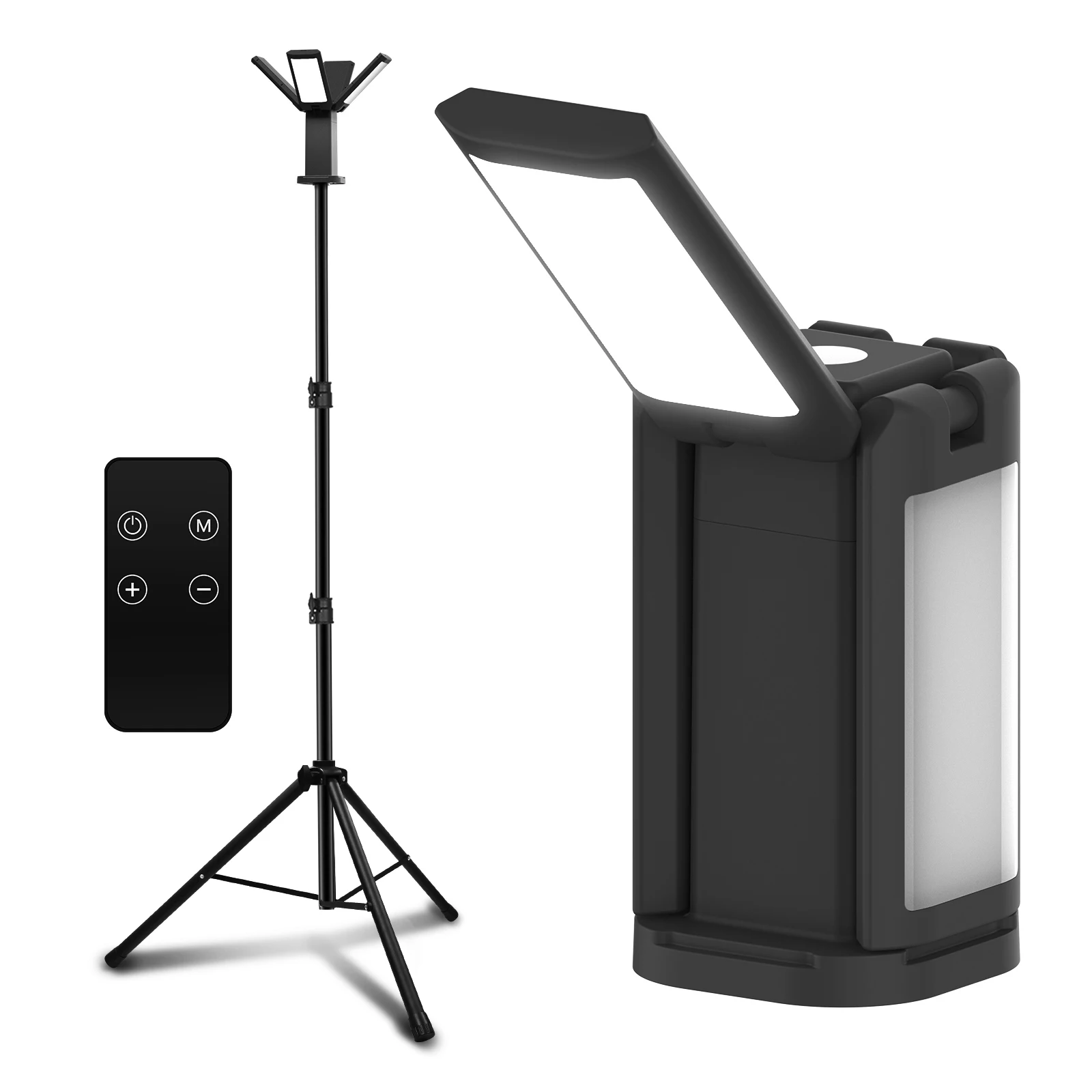 

Plus Remote Control Telescopic Tripod High Brightness Light Emitting Diode Work Light with Battery Powered Energy Pole Hiking