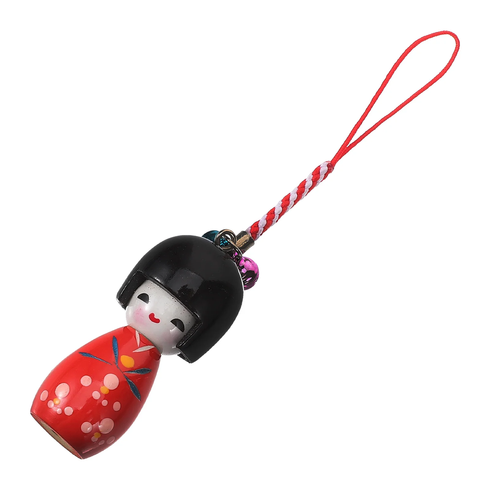 

Kimono Figurine Mobile Phone Pendant Wallet Keychain for Bag Polyester Lovers