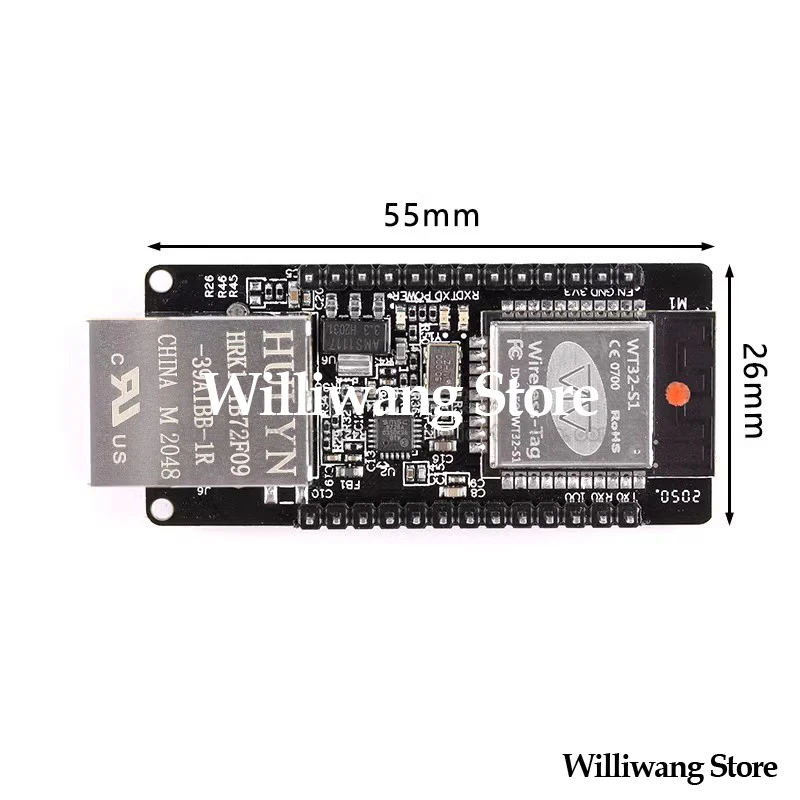 2 шт., новый стандартный последовательный порт для Ethernet/WiFi Bluetooth MCU модуль ESP32, беспроводной модуль