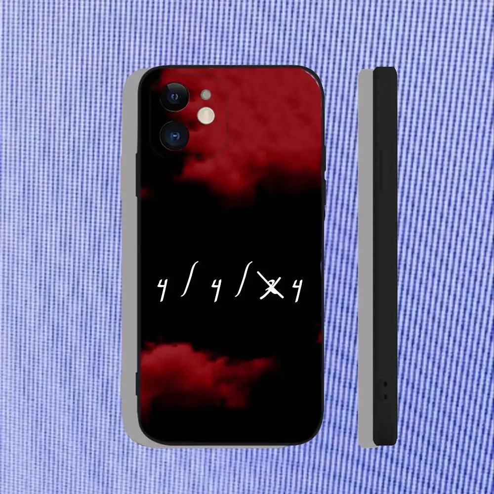 حافظة هاتف يان بلوك 111 444 لهواتف آيفون 17,16,15,14,13,12,11,Pro,Max,Plus,Air,X,XS,XR,SE,8,7,Mini,Soft Black Funda #3