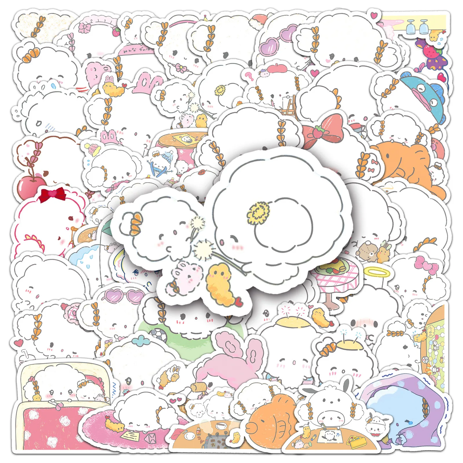 

10/30/50 шт. Sanrio Kawaii Мультфильм Cogimyun наклейки украшения багаж холодильник ноутбук телефон гитара велосипед DIY водонепроницаемые детские игрушки