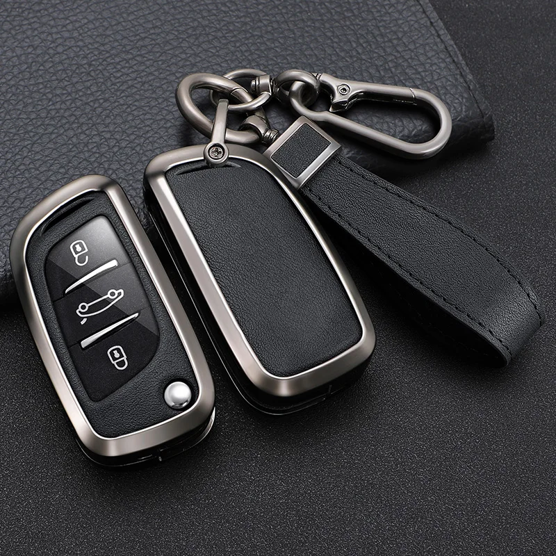 

Car Remote Key Case Cover Protector for Citroen C1 C2 C3 C4 C5 XSARA PICA for Peugeot 306 407 807 for DS DS3 DS4 DS5 DS6