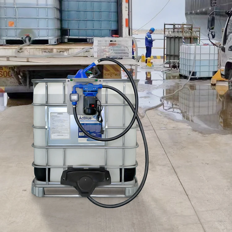 Hot-selling/1000L  Transfer Pump Kit IBC Dispenser With Nozzle Def Fluid Ad Blue Water Pump