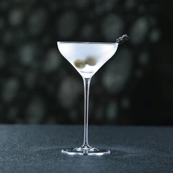 MT1201 crison High Quality Japanese Style Crystal Glass Handmade Cocktail Glass Champagne Glass Classic Martini Glass 125ML