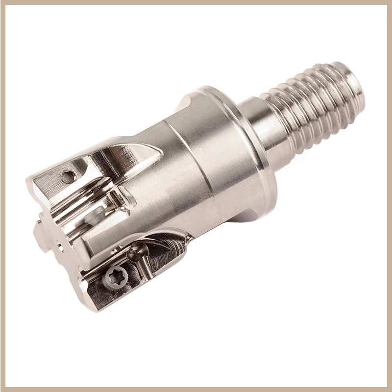 

EXN03R фрезерная головка с быстрой подачей и замкнутым зубом, антивибрационная резьбовая головка с двусторонним лезвием LNMU0303, вставка фрезы