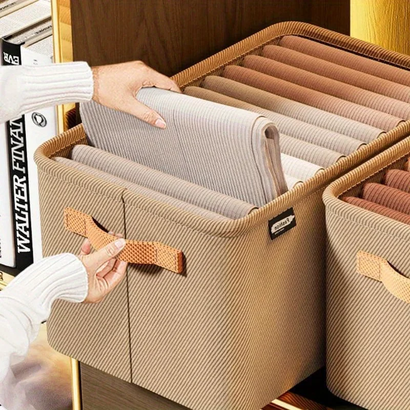 

1/2/3PCS Collapsible Clothing Organizer Closet Clothes Pants Storage Organizer Closet Organizer Drawer Organizer Toy Storage