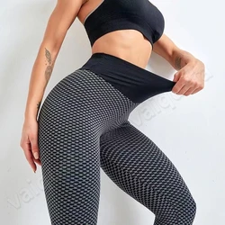 Leggings de yoga extensibles pour femmes, pantalons de sport, fitness, gymnastique, exercice de levage, taille haute, sans couture, push up