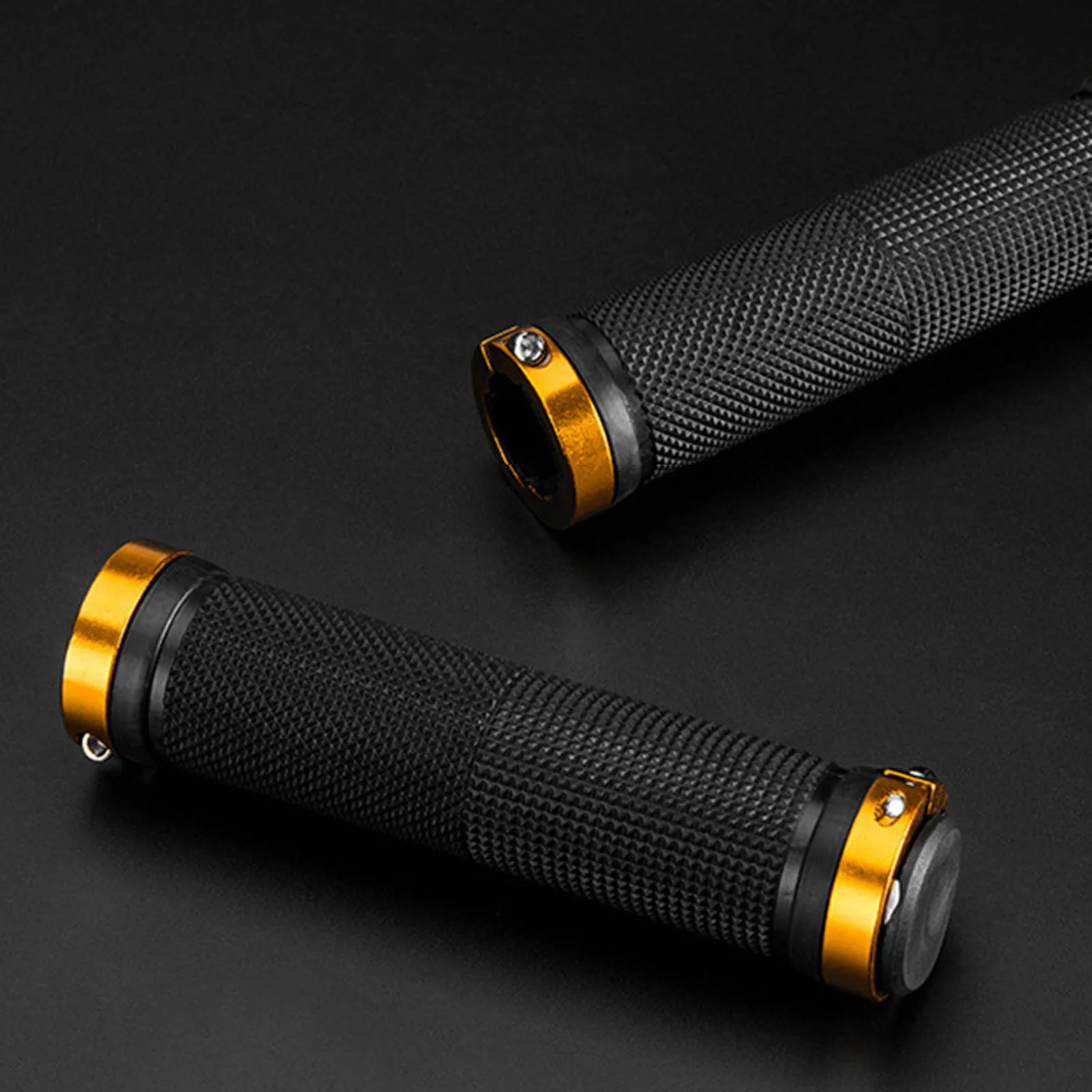 Mountain Bicycle Handlebar Grips Bilateral Locking Non-slip Grip Sleeve for Riding Cycling Enthusiast Gift