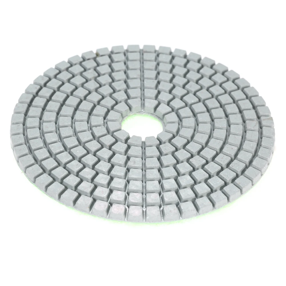 Almohadillas de pulido de diamante de 4 pulgadas, almohadillas de pulido húmedo, almohadilla de respaldo, granito, mármol, piedra, azulejo de cerámica, herramientas de pulido de hormigón