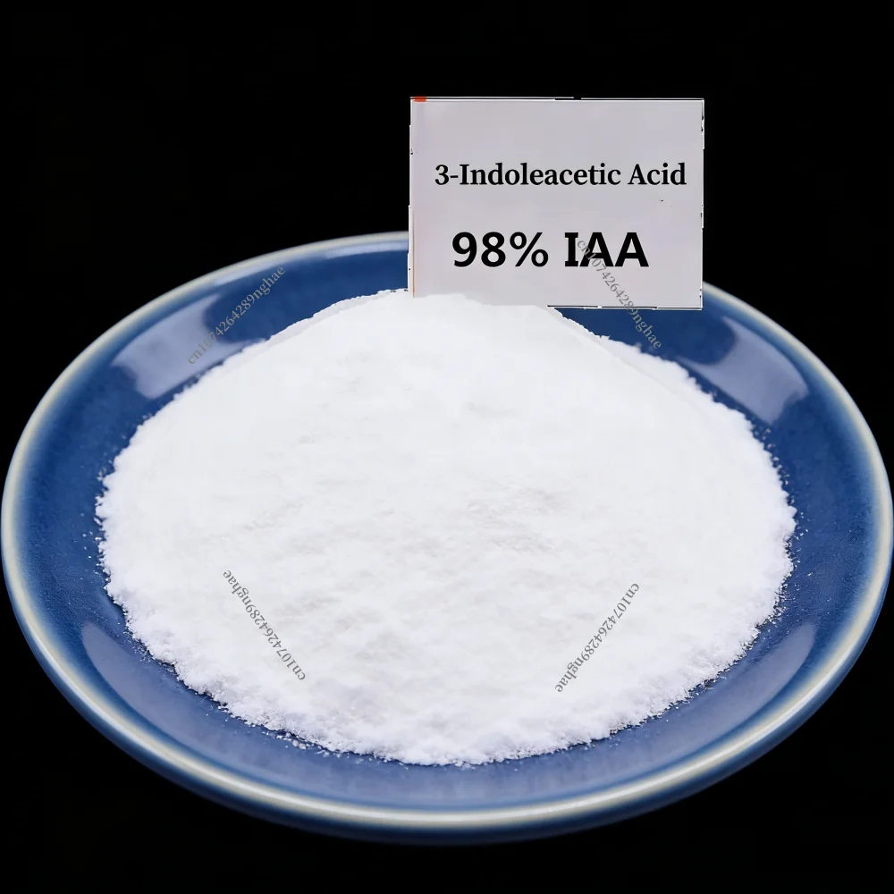 Ácido 3-indolacético IAA Auxina Ácido Indol-3-ylacético 99%tc Heteroauxina Citoquinina Regulador de Crescimento Hormonal Vegetal