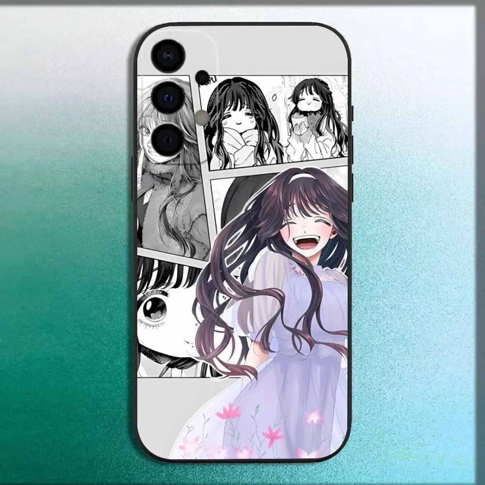 K-Kaouruko Waguri Handyhülle für Samsung Galaxy A73,72,71,A52,51,40,41,A22,A32,31,A13,12,Note20 Soft Black Shell