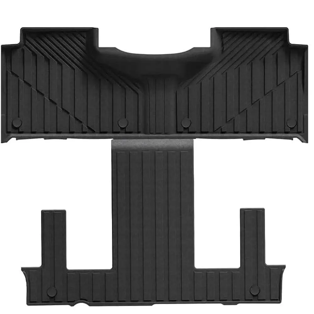 

Коврики и грузовой подкладка подходят для Chevy Tahoe/GMC Yukon/Cadillac Escalade 7 сидений, TPE, всепогодный индивидуальный доступ к автомобилю