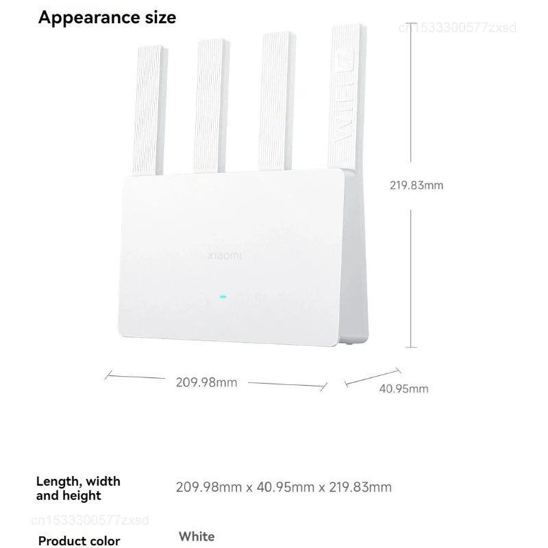 Xiaomi Router BE3600 5G/2.5G WiFi 7 MLO Dual-Band Mesh Networking Gaming Acceleration IPTV High-End Ethernet Port t Wifi Router
