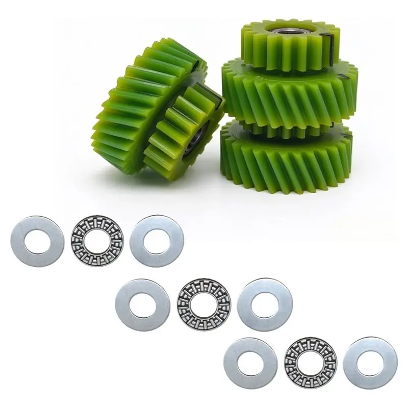ABTC-For Bafang FM G370.250 Nylon Gear Set-Spare Part Front Hub Motor 18-30 Teeth Helical Replacement