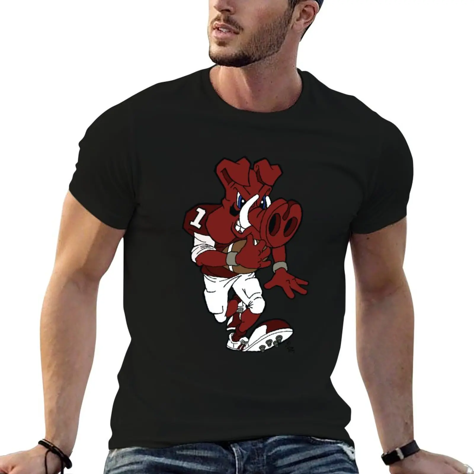 

personalised Football T-Shirt shirt graphic t Arkansas t man shirt