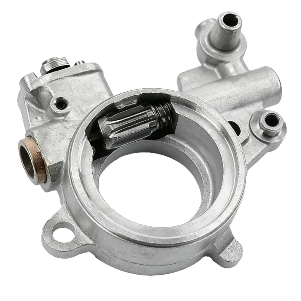 1 Pcs High-Quality Metal Oil Pump 1142 640 3200 For Chainsaws For MS382 For MS462 Garden Lawn Mower Accessories