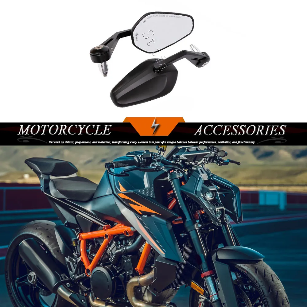 For 390 690 790 890 990 DUKE 1290 1390 Super Duke R EVO 2013-2025 New Motorcycle CNC Aluminum Mirrors Handlebar Rearview Mirror