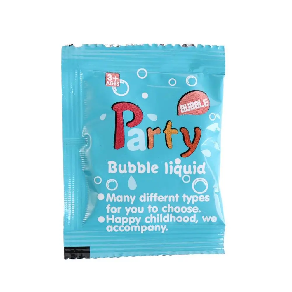 5PCS 10ML Soap Water Bubble Machine Parts Liquid Soap Concentrate Bubble Liquid Just Add Water Refill Solution