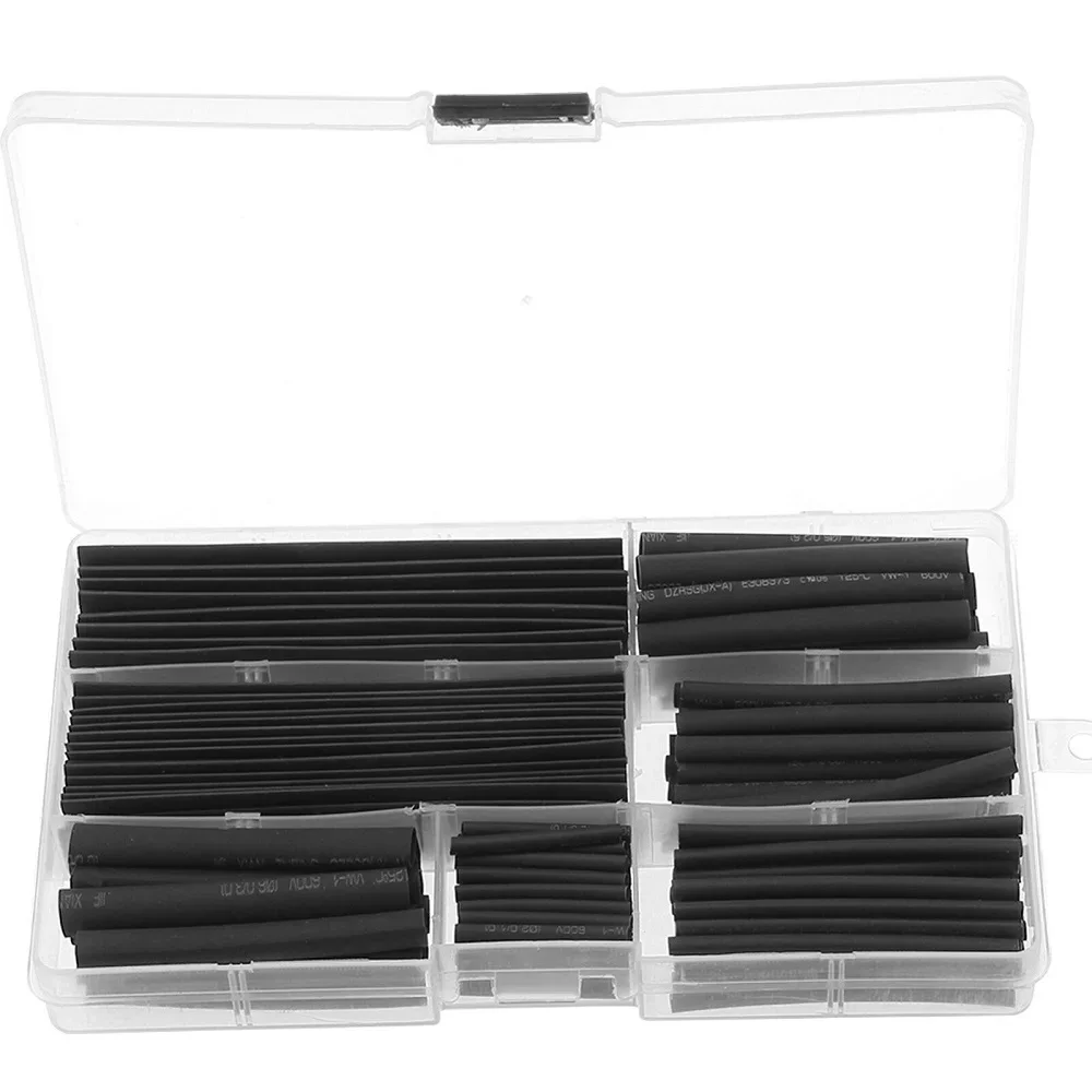 150 ピース/箱熱収縮チューブチューブスリーブキット車の電気各種ケーブルワイヤーラップ各種ワイヤーケーブル絶縁スリーブ