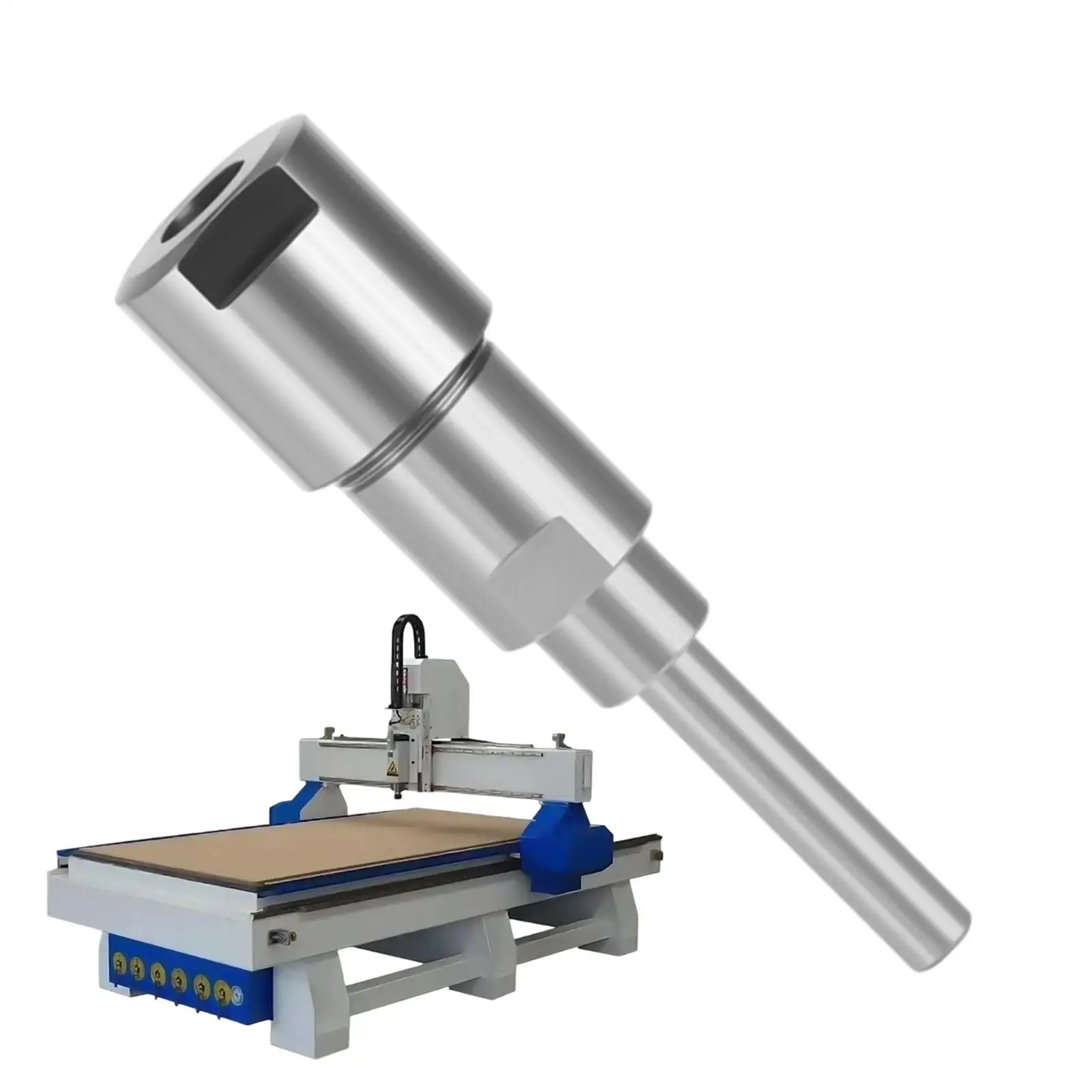 Shaft Extension for Drill Chamfer Chuck Milling Cutter Extension Rod for Wood Engraving Trimming Tight Space Grinding DIY Craft