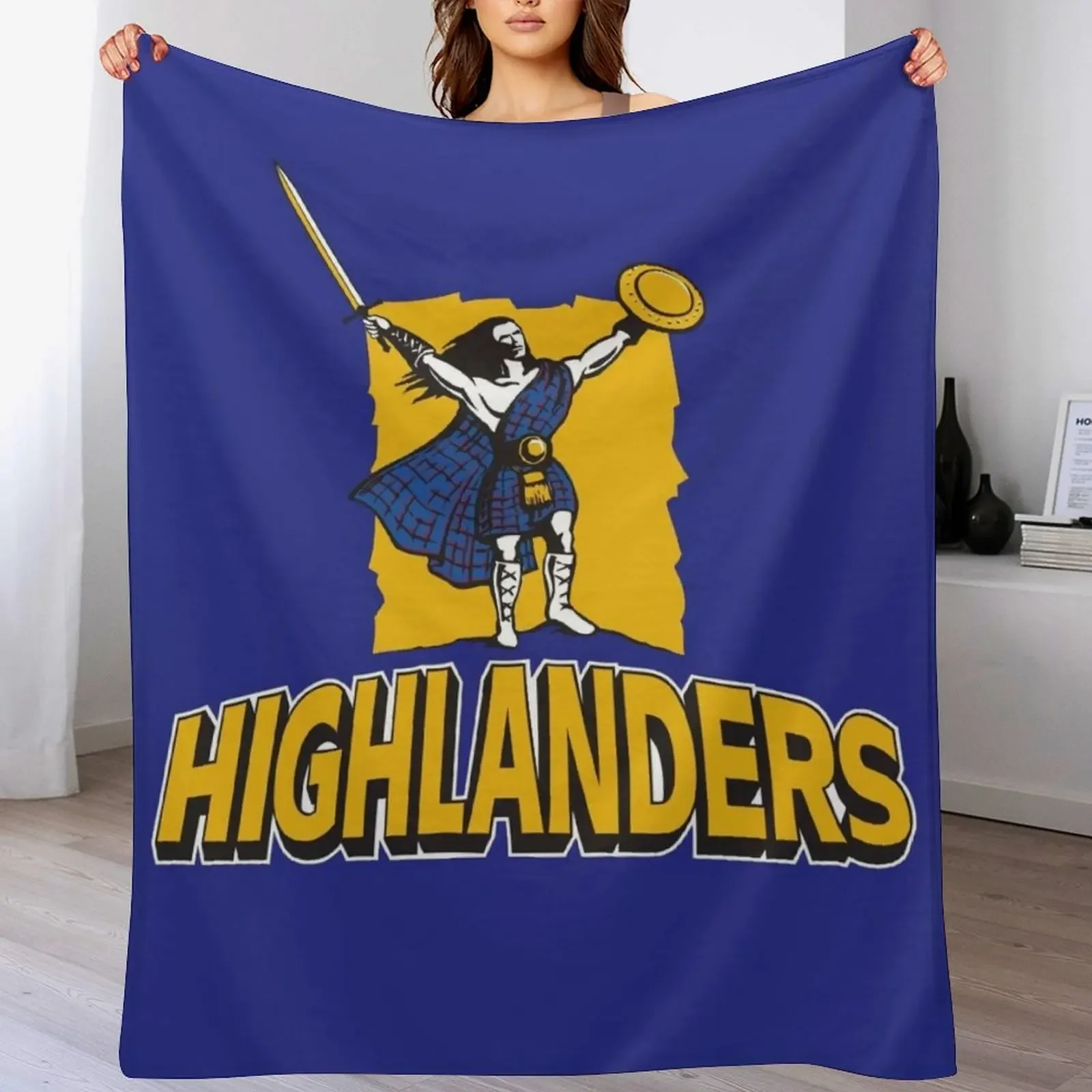 

Highlanders NZ Throw Blanket Plush Shaggy Decorative Throw valentine gift ideas Blankets