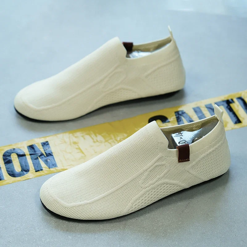 

YRZL Mens Loafers Driving Shoes Lightweight Breathable Slip on Loafers for Men Comfortable Walking Shoes Casual Mesh Moccasins