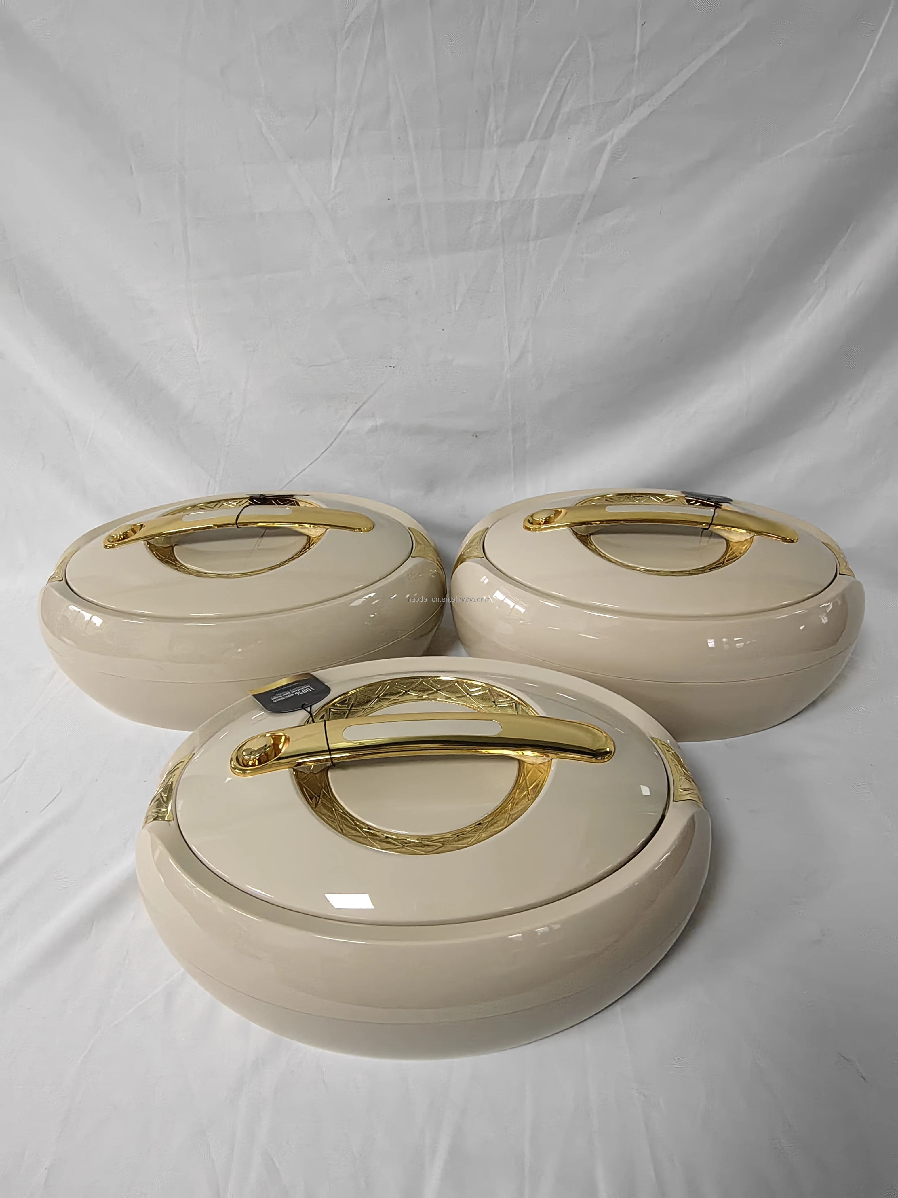 Contenedor calentador de alimentos ovalado para contenedor de alimentos 2L + 2.5L + 3L Calentador de alimentos con cazuela aislada África