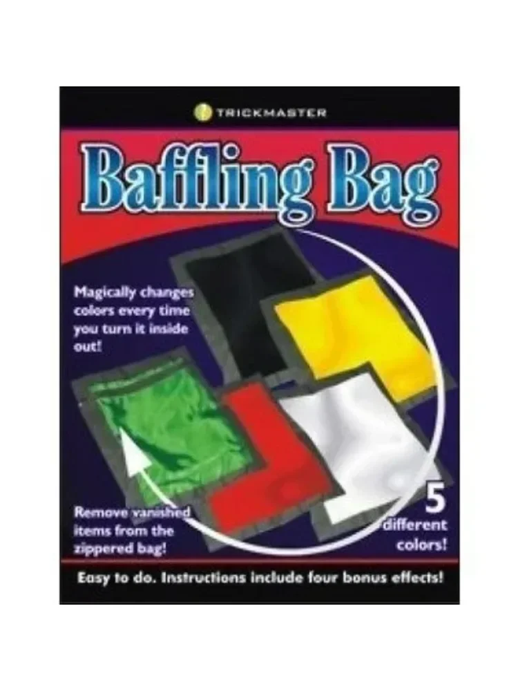 Sac déroutant tours de magie pour magicien sac de changement de couleur Magie scène Illusion Gimmick accessoires comédie mentalisme foulards Magie drôle