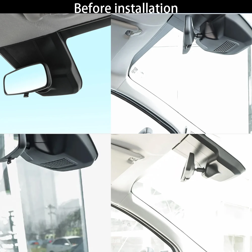 ZJCGO 4K DVR Dash Cam Wifi Telecamera anteriore posteriore 24 ore Monitor per Ford Transit MK8 Tourneo T Series StreetScooter Work XL Facelift