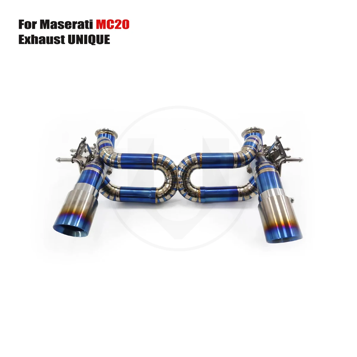 UNIQUE For 2020+ Maserati MC20 3.0T performance valve titanium exhaust system  TC4 titanium alloy exhaust muffler