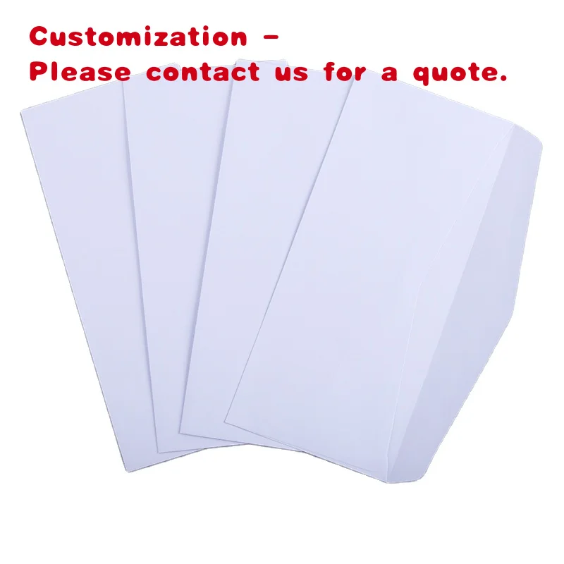 custom.10 Standard White Paper  Envelope