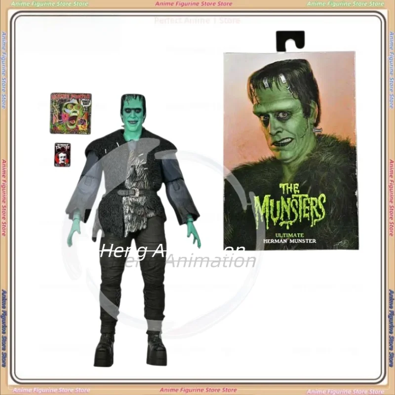

Фигурки Роб Зомби Моннстеров Ultimate Herman Munster, 18 см, подарок, оригинальный режим, фигурки, украшения