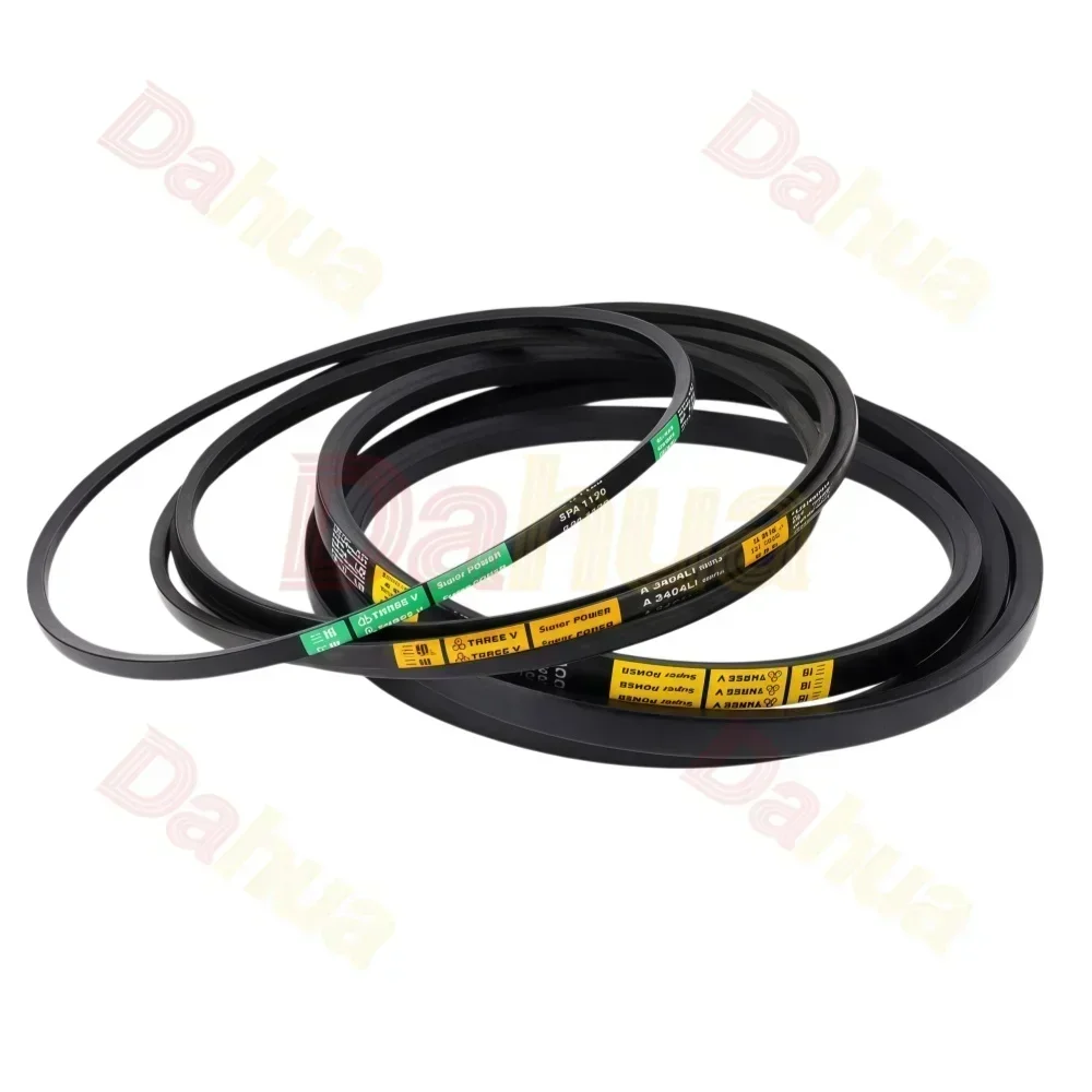 Industrial Three-V A-Section V-Belt 13x8mm 40° A14-A64 heavy-duty for pumps, fans, compressors, conveyors, machine tools
