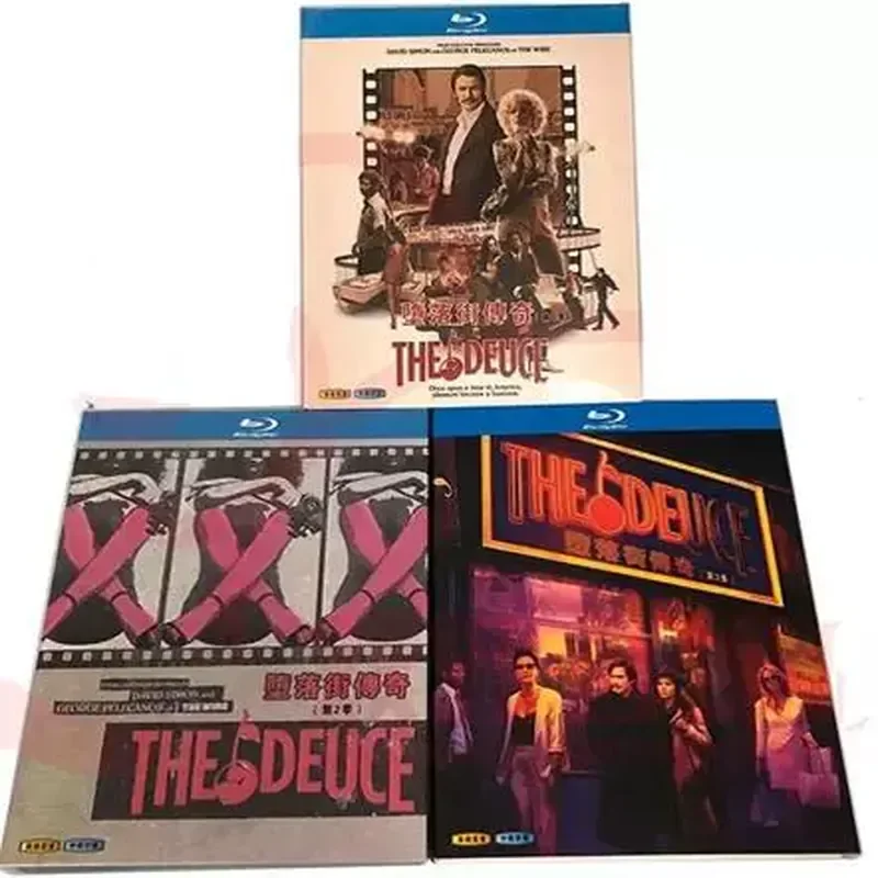 

BD Blu-ray Disc American Drama The Deuce Seasons 1–3 Legend of Fallen Street 1080P Full Version 6-Disc Box