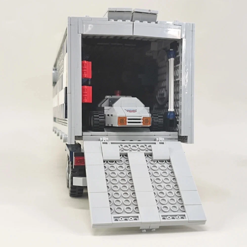 Technical Creative expert Truck Carriage Building Blocks 77036 Model Modular Bricks Creative Expert Assemble Educational Toys Gi