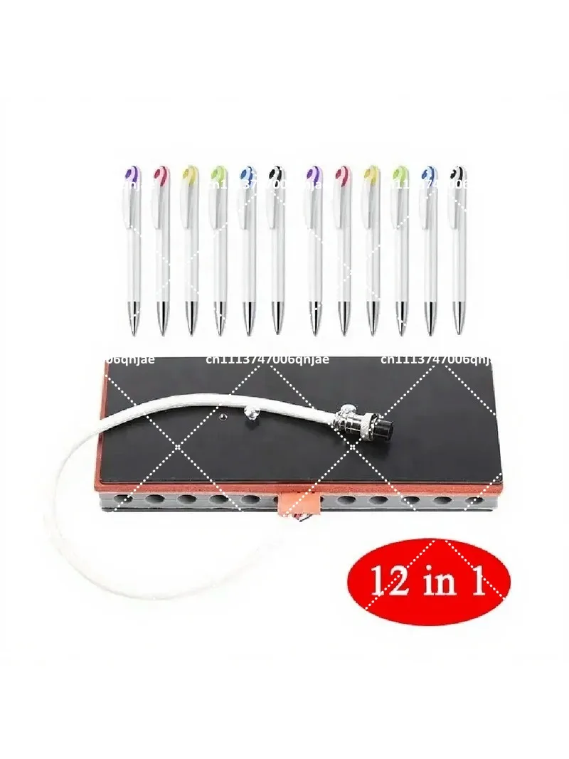 12 Pcs Heat Press Pen Attachments for Printing Pen Press Machine Accessories