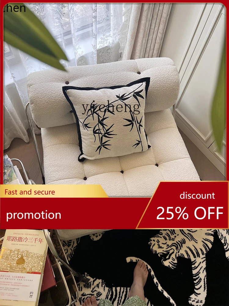 

HXL small apartment lamb fleece sofa bed dual-purpose single seat living room leisure chair square tofu fabric leisure sofa