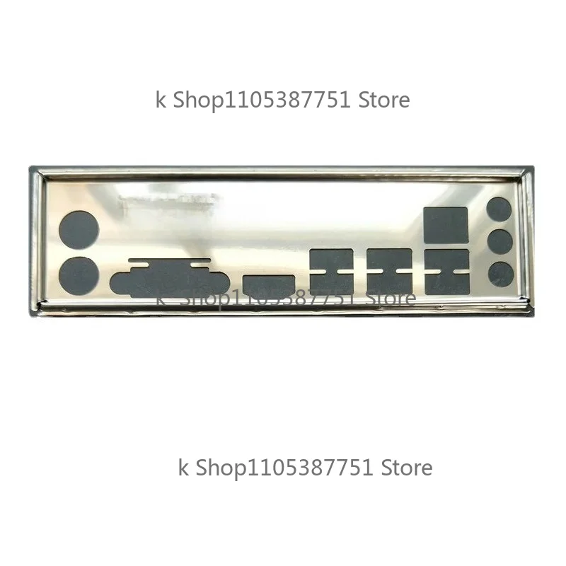 IO Shield Back Plate Blende Bracket For MSI B450M-A PRO MAX Computer Chassis Baffle Backplate I/O Stainless Steel