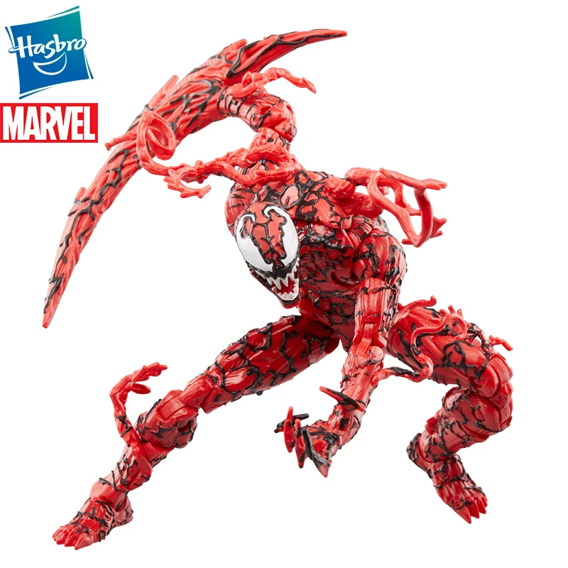 

Hasbro Original Marvel Legend Series Spider-Man Animated Vintage Wandkarte Venom Bloodbath Action Figure Model Ornament Toy Gift