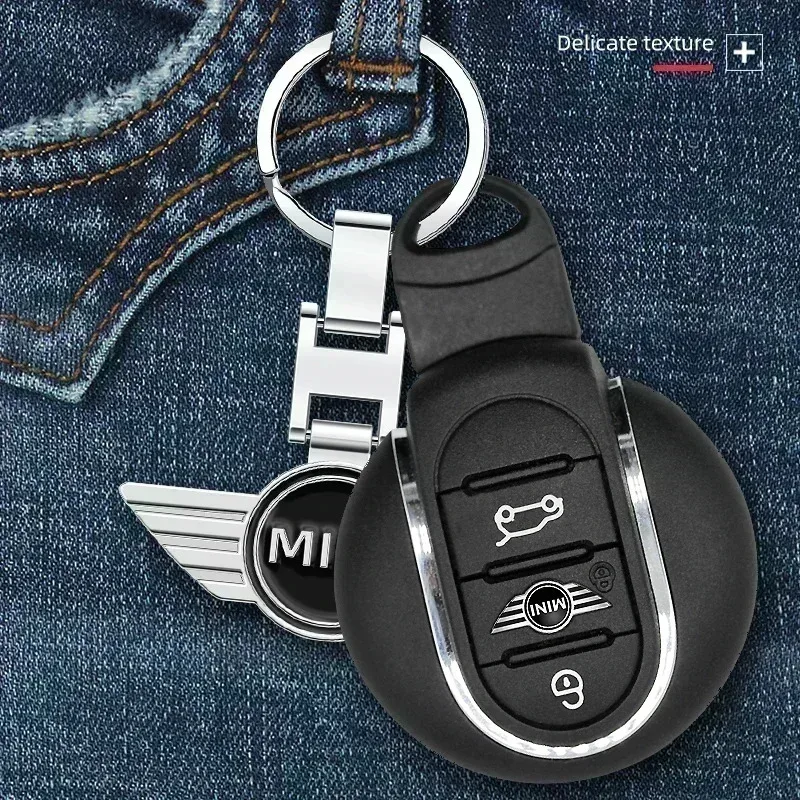 

3D автомобильный брелок с логотипом, автомобильный аксессуар для интерьера для BMW Mini Cooper One JCW F54 F55 F56 F57 F60 R50 R52 R53 R55 R56