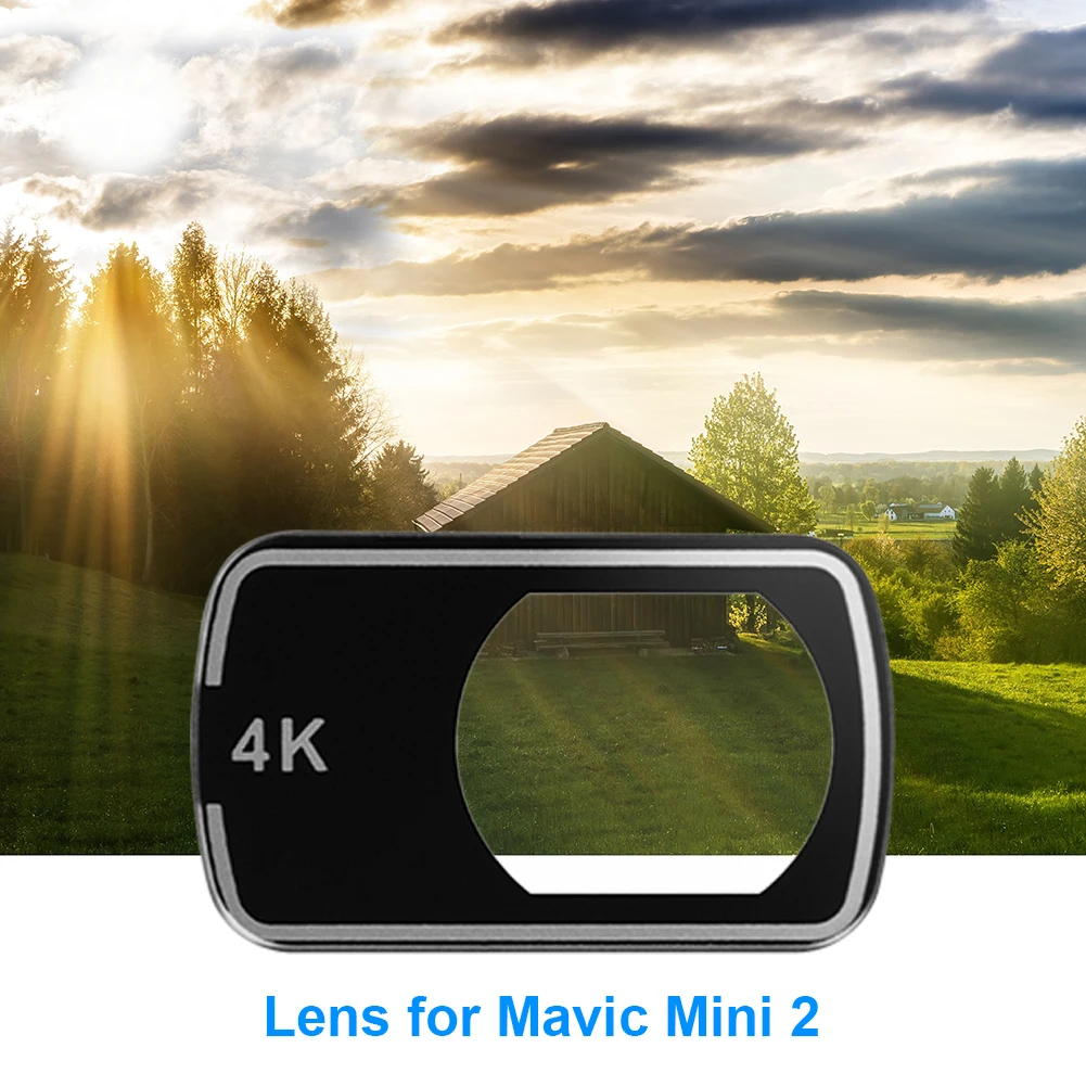 Gimbal Camera Lens Tempered Toughened Glass Film HD Glass Repair Parts for  Mavic Mini 2 Replacement Accessory - view 4