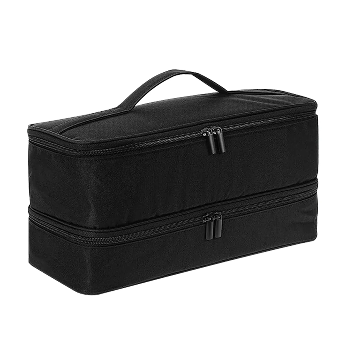 Universal Double-Layer Carrying Case , Travel Case , Portable Storage Case Black