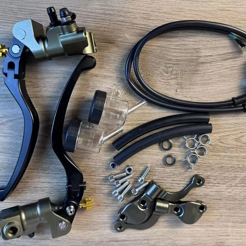 

16 RCS Motorcycle hydraulic clutch brake master cylinder pump CNC Aluminum alloy For surron yamaha sherco